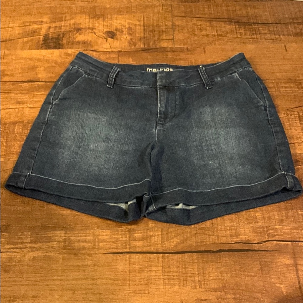 Maurice’s denim shorts | cuffed hem | Sz 5/6